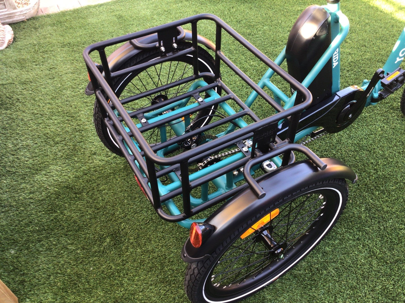 Jorvik Rida Low Step Thru Electric Folding Tricycle - 6 Miles + Mint Condition