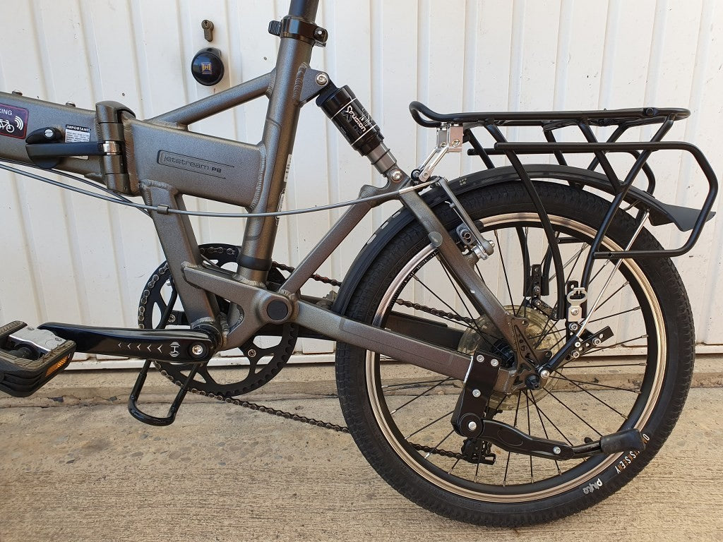 Dahon Jetstream P8  Folding Bike 20"  Full Suspension rack mudguards