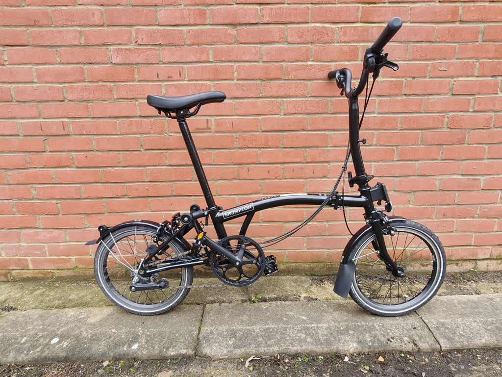 Brompton C line 6 Speed Black Mid - Nearly New