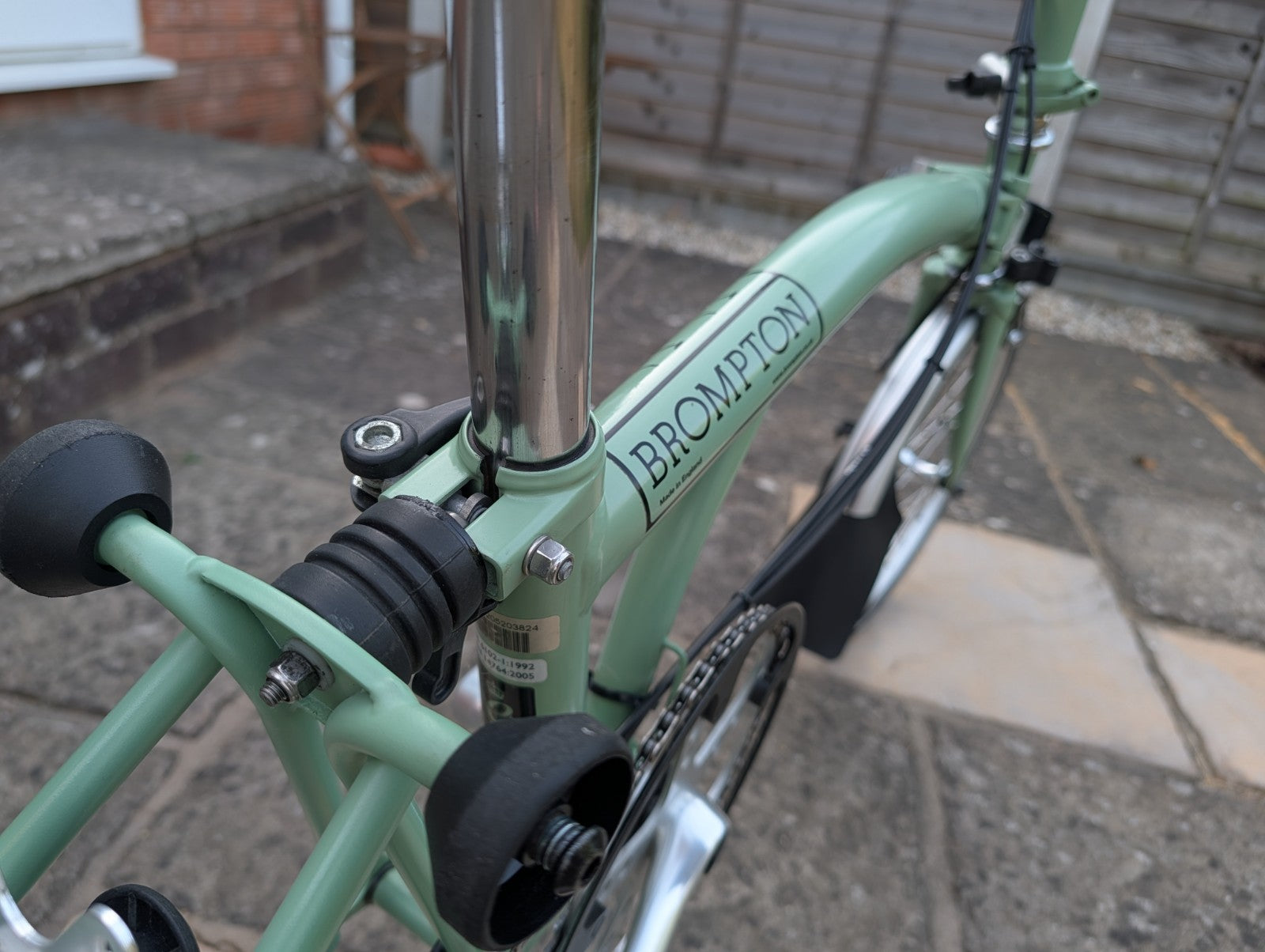 Sage Green 6 Speed Brompton, S6L (2013)