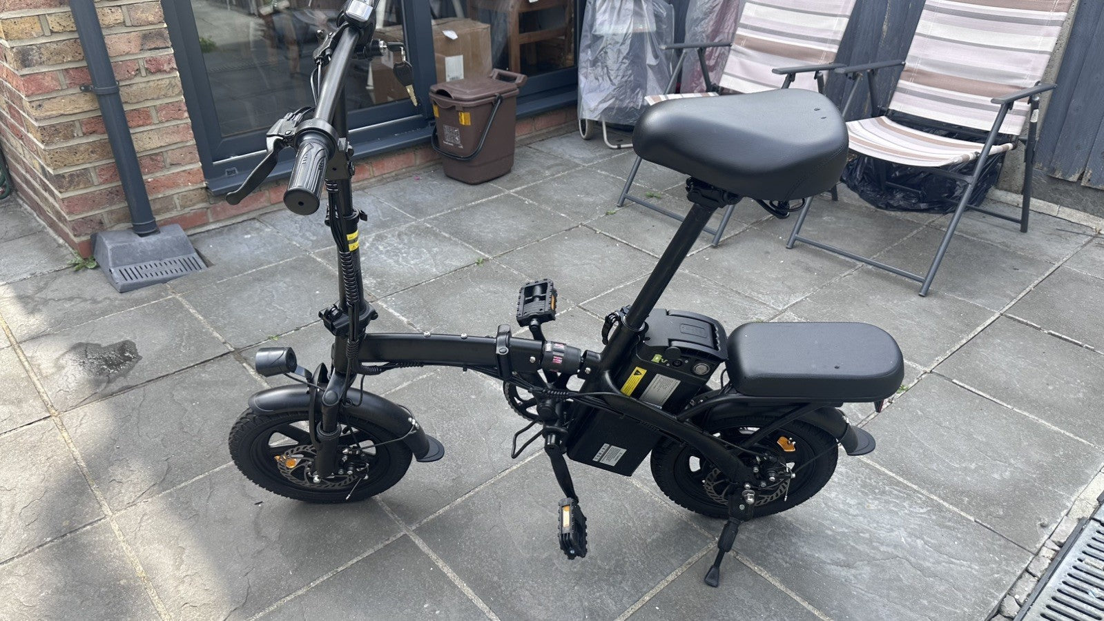 14" Folding Bike for Adults Range Full Suspension Bike