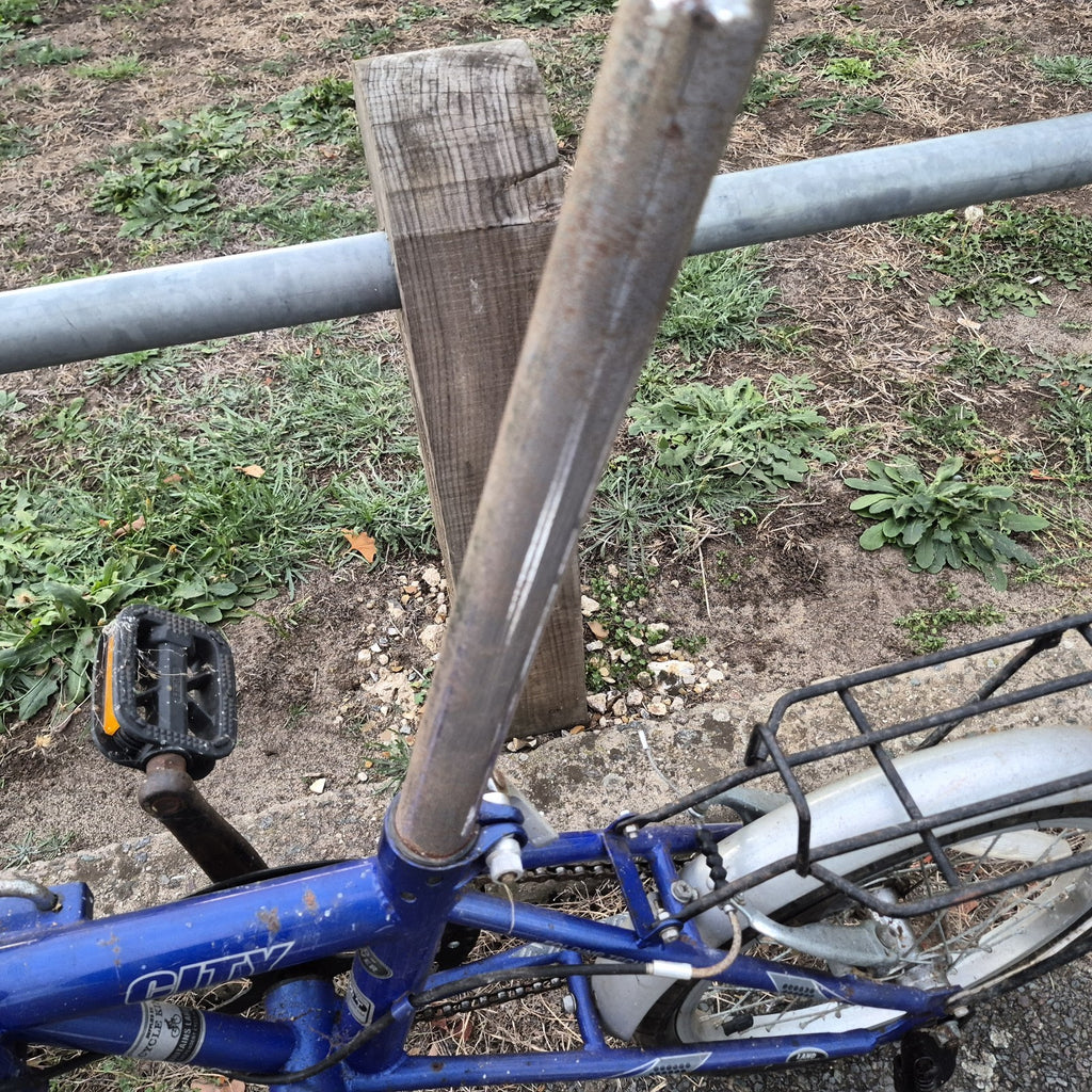 Land Rover Freelander City Folding Bicycle Blue