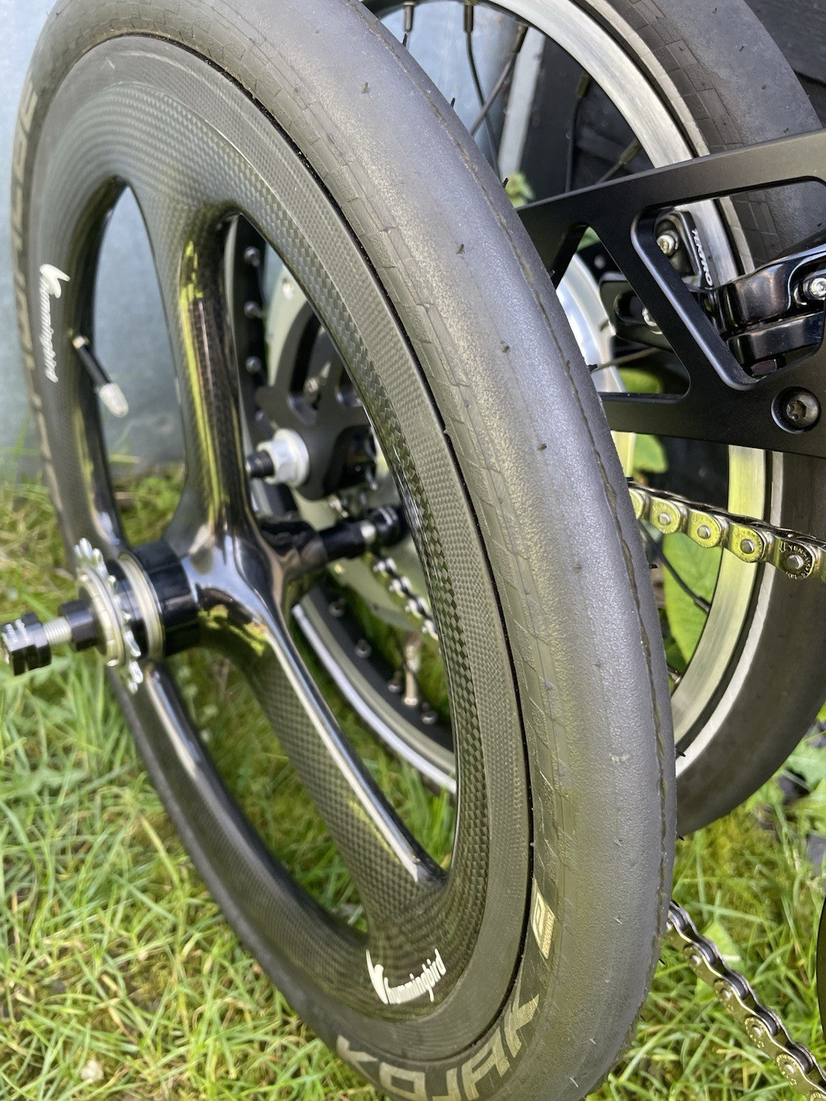 Prodrive Hummingbird Carbon  Folding Bike with Carbon Wheelset