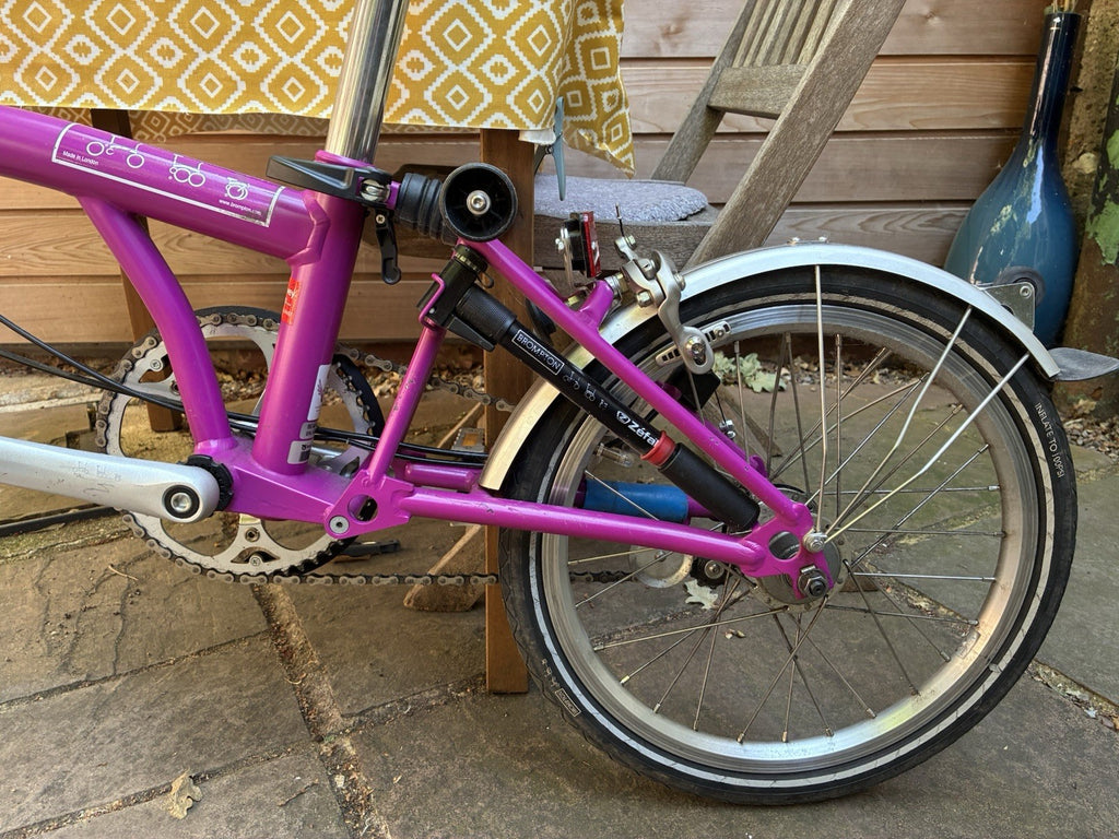 Brompton Folding Bike 3-Speed Limited Addition ‘ Berry Crush’ Little Used