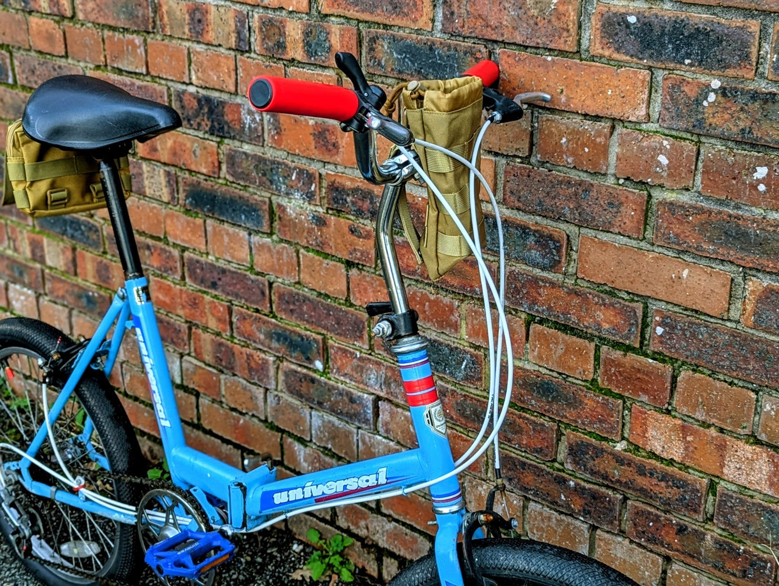 Universal Folding Foldable Bike 6 Speed 20" Wheels Vintage Retro Adventure Bike