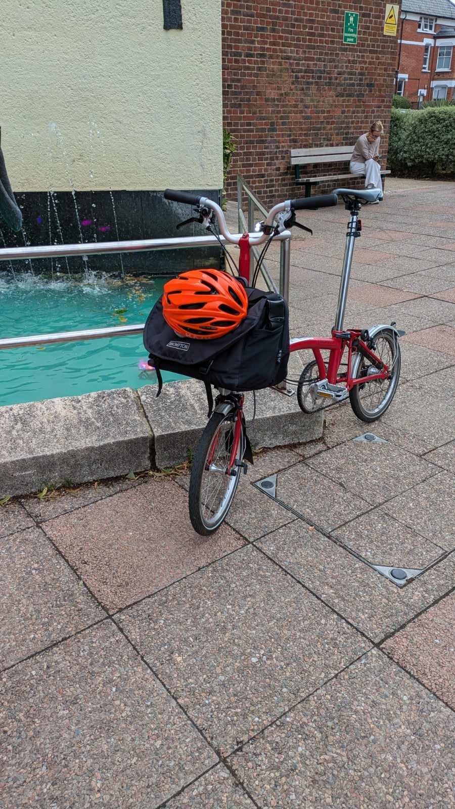 Brompton M6L Red House Silver Edition 2022 Foldable Bike RRP £1415