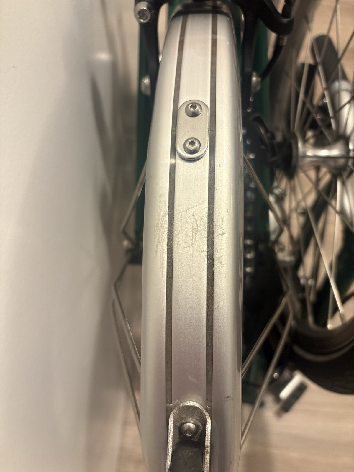 Brompton Green Folding Bike M3L serviced