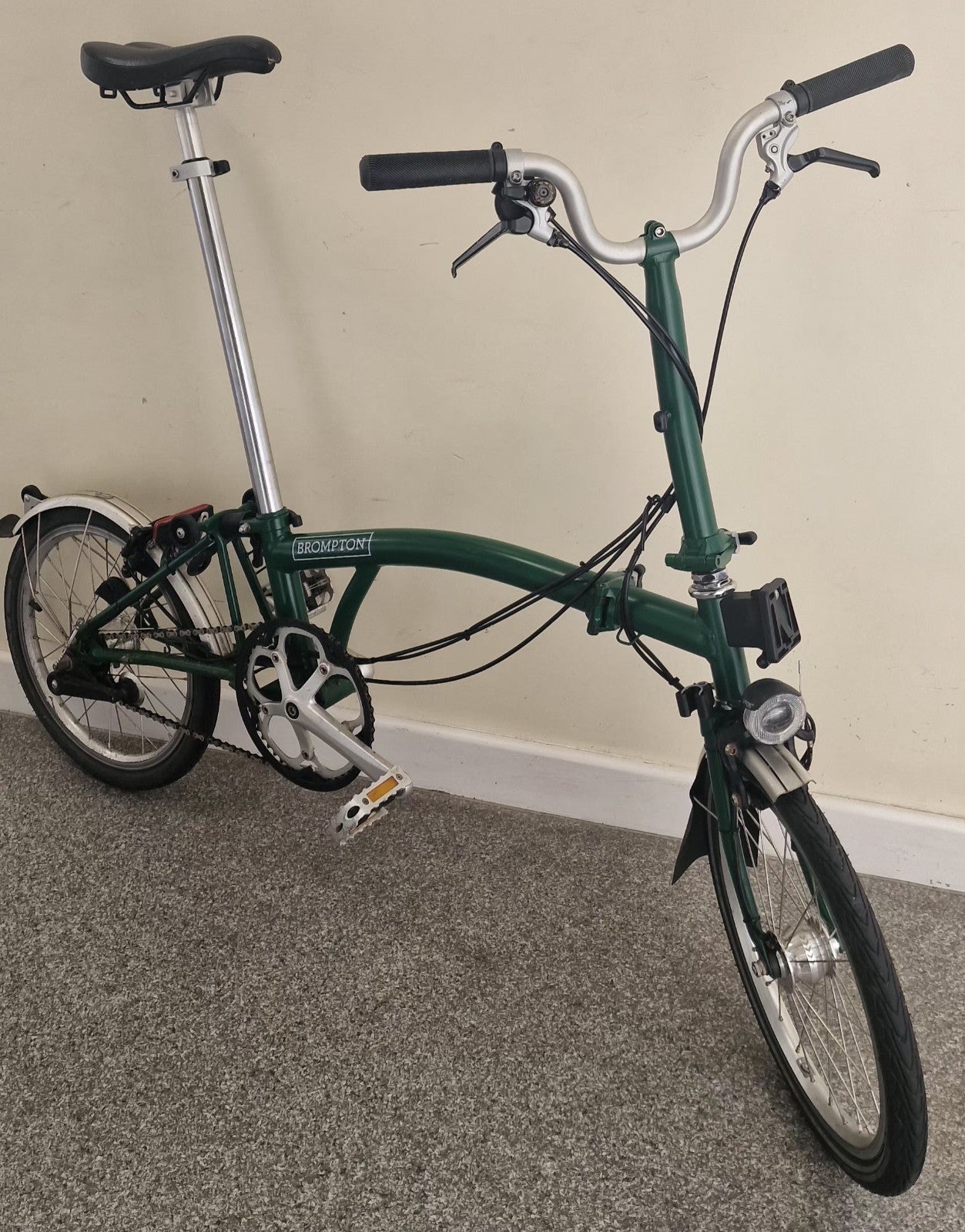 Brompton M3L (C  line)  3 Speed DYNAMO Light + FREE UK & low £$ World  Post.