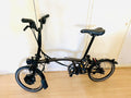 Brompton C Line Explore, 6-Speed, Black Lacquer, Black Ed, Mid Handlebar