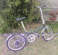 Raleigh Boardwalk Alloy Folding bike,6 spd,20" Shimano gears commuter bicycle