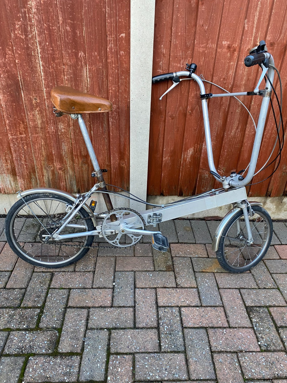 Bickerton Folding Bicycle Portable, 5-Speed classic 1970s aluminium Vintage bike