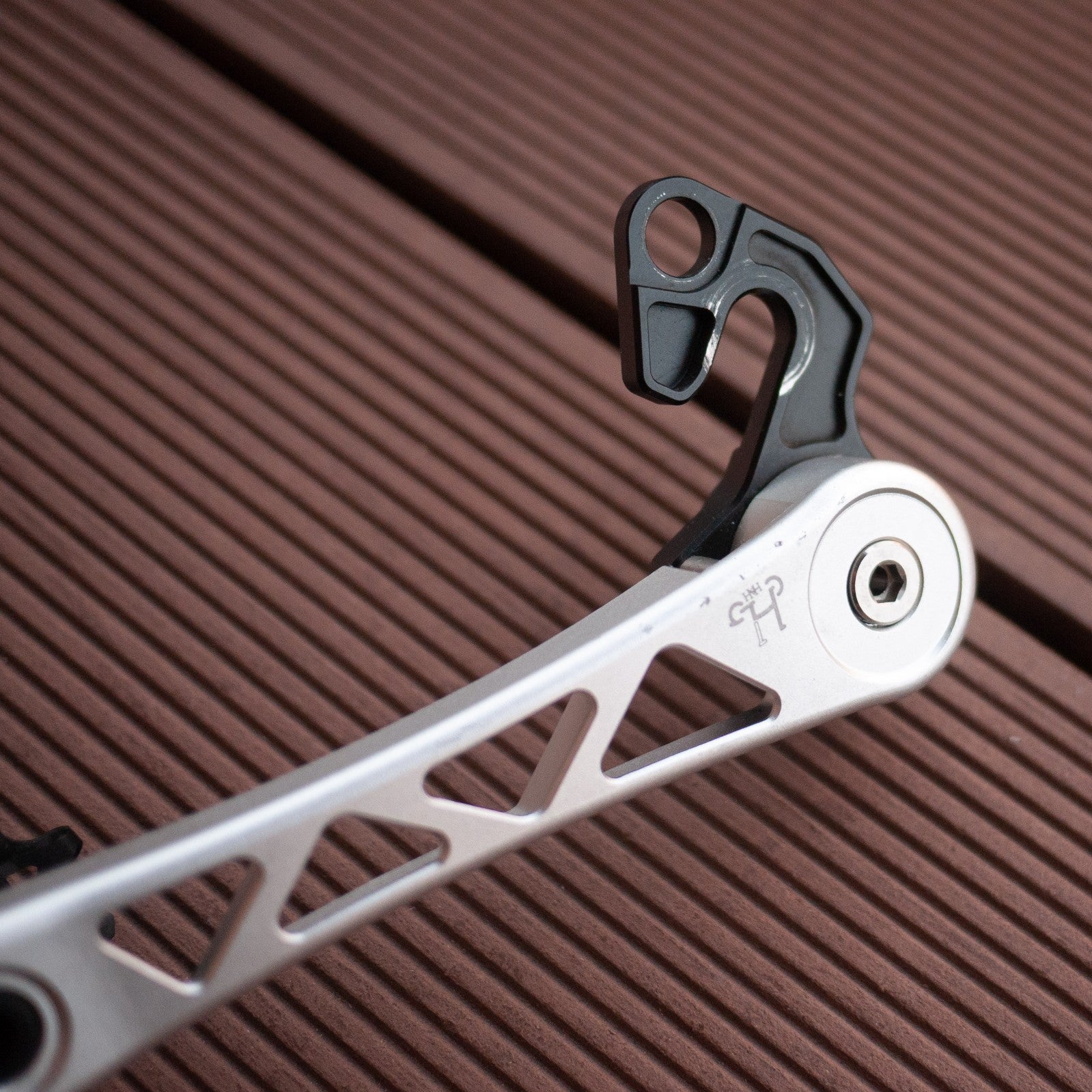 Brompton Tensioner H&H Advance CNC Chain Tensioner C/P/T line Ceramic V3 Silver