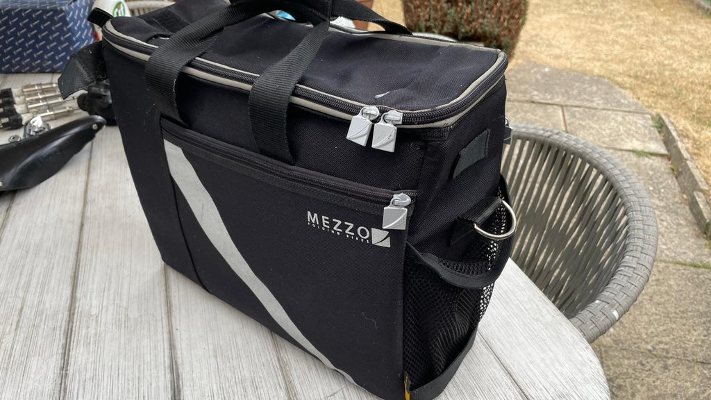 Set of 2 Mezzo folding bike bags and stuff sack - for Mezzo D9