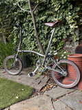Brompton Superlight S2L-X, 2-speed, S-type flat bars, titanium fork and rear tri