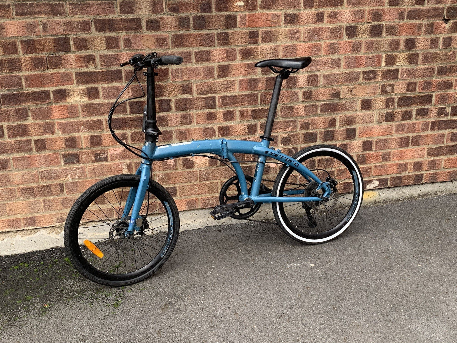 carrera intercity folding bike