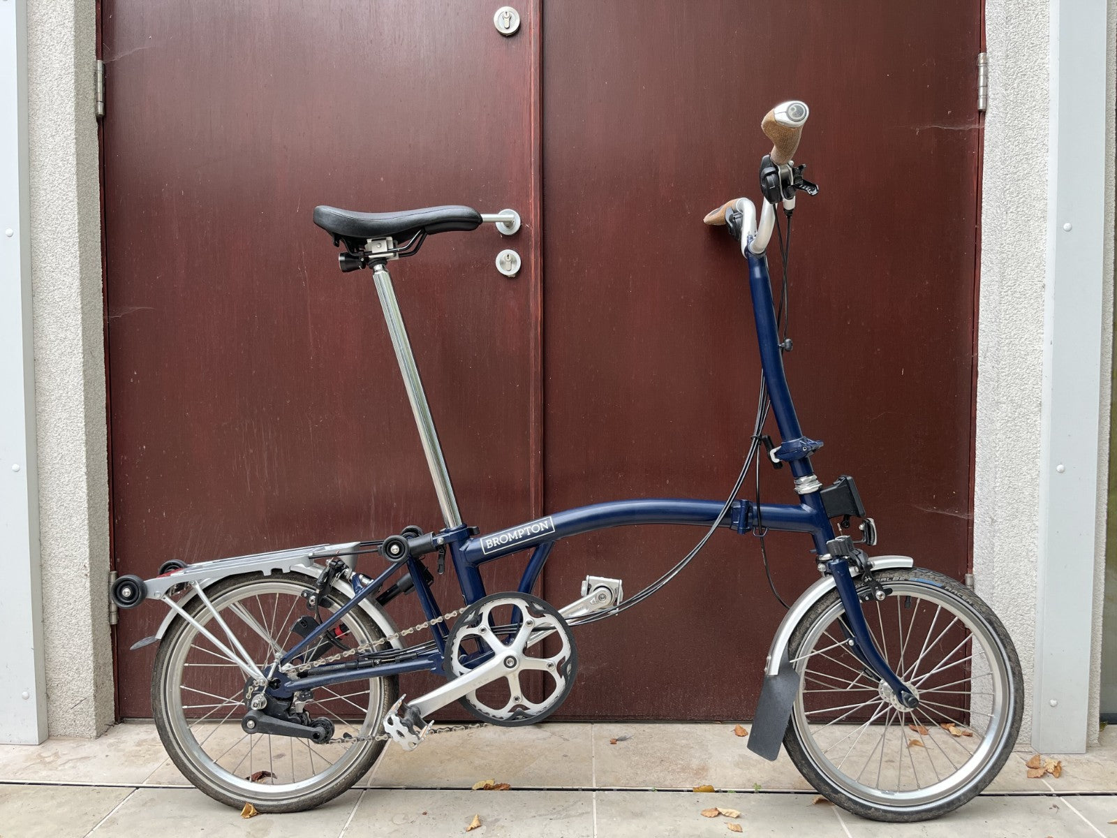 Brompton H6L 2020 Tempest Blue 6 Speed + Rear Rack, One Owner, Lightly Used