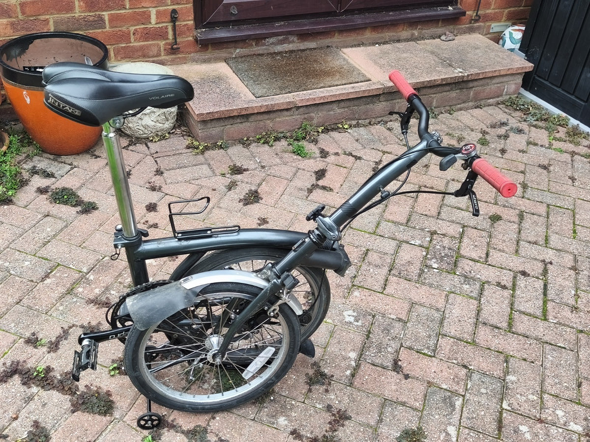 Brompton Folding Bike - 5 spd deraileur - Titanium upgrades