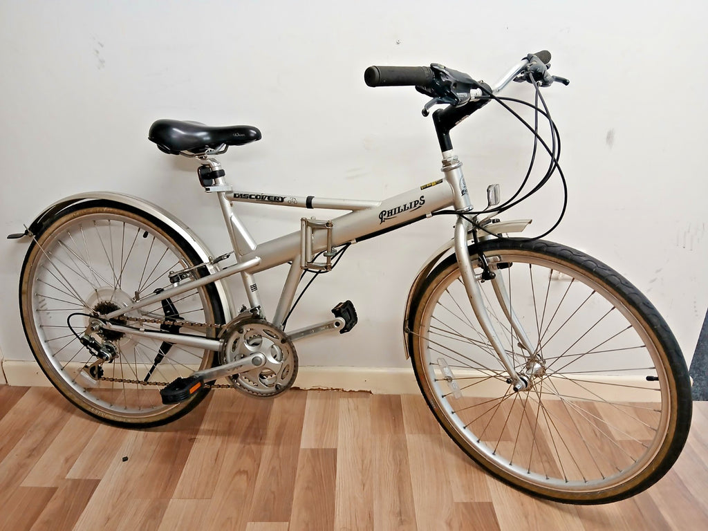 Phillips discovery 26" folding bike 21 Speed Good cond. Serviced. Shop price 60