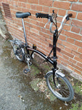 Brompton Folding Bike - 3 Speed - Very good condition - Black