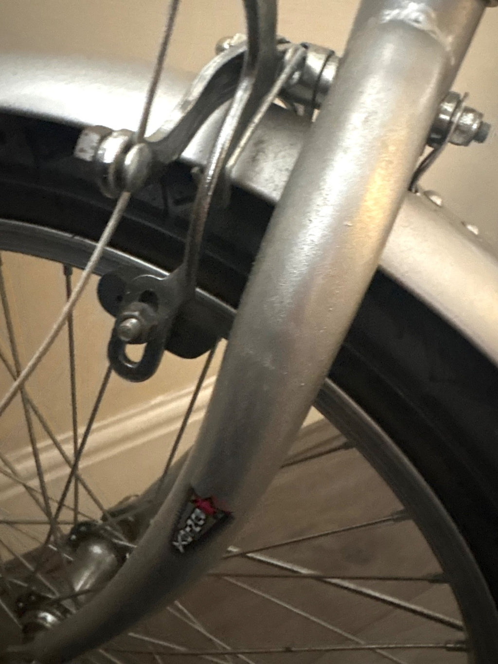 SUNLOVA Folding Bike 20” - Black and Grey