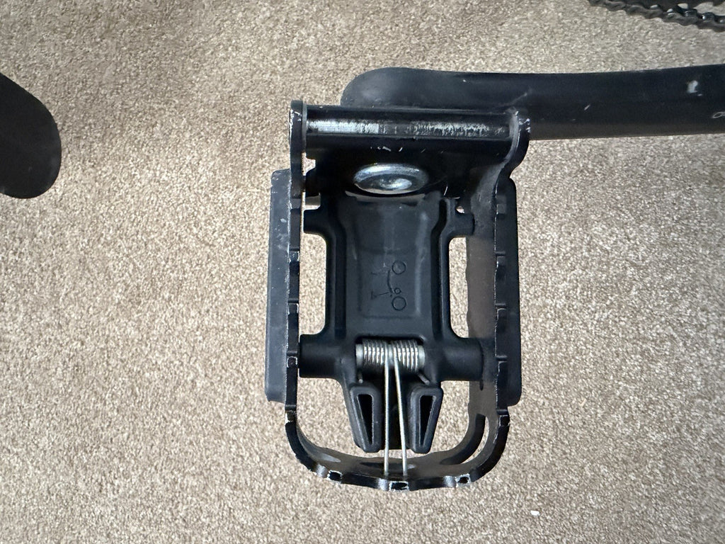 Brompton P Line electric 4 speed (rare H Bar) Storm Grey. Pick up London / Derby