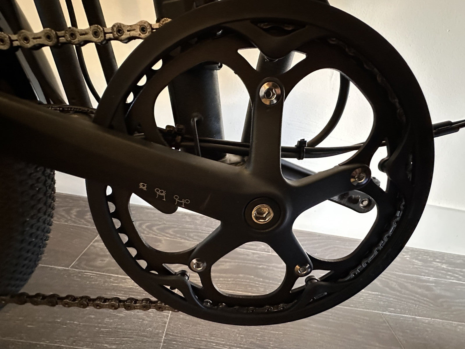 Electric G Line with Roller Frame, Handlebar Control, 4-speed + Brompton Lights