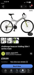 Folding Mountain Bike 26-inch