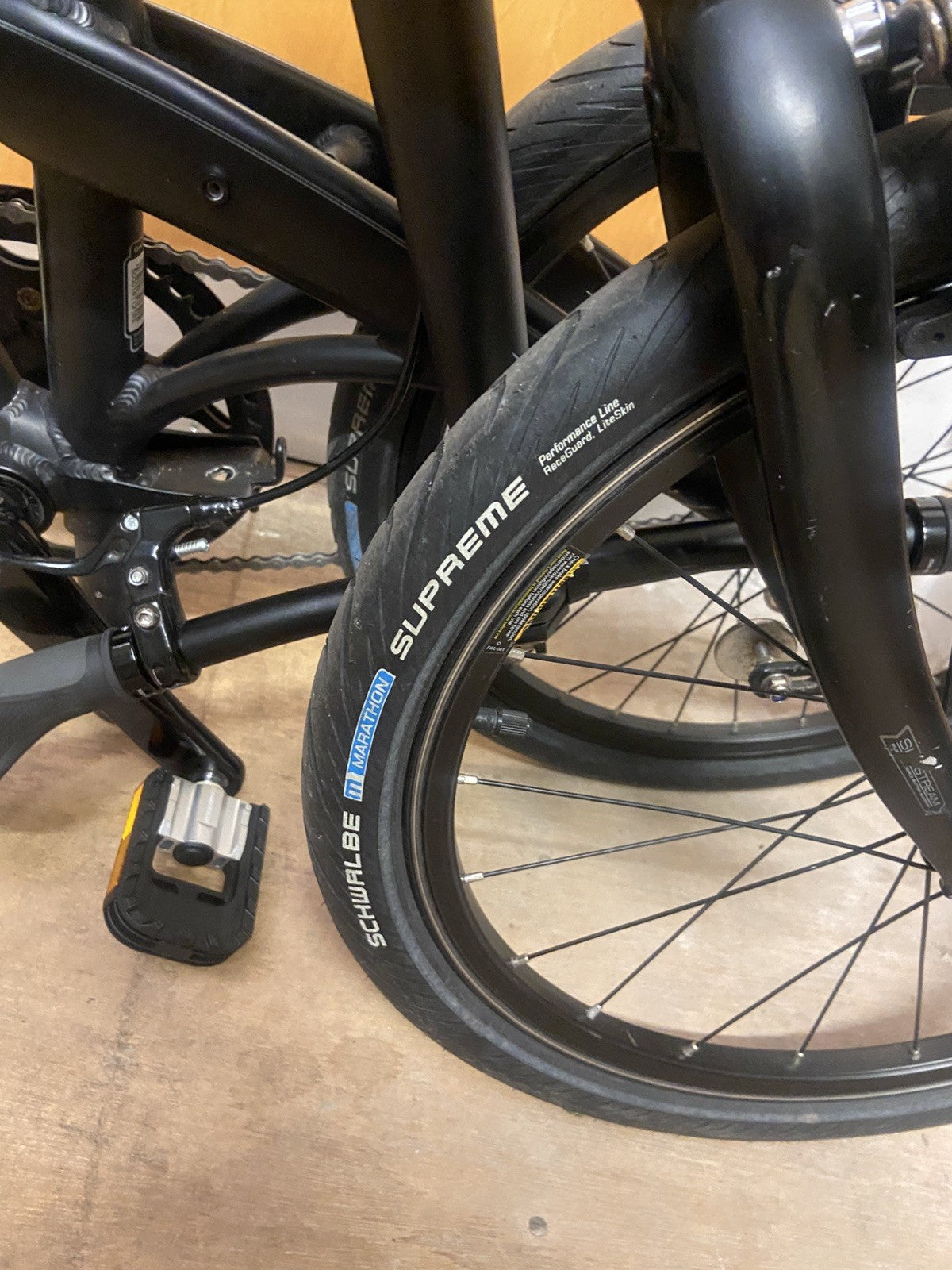Dahon Mu Uno Black Folding Bike Single Speed Coaster Brake 9kg  VGC