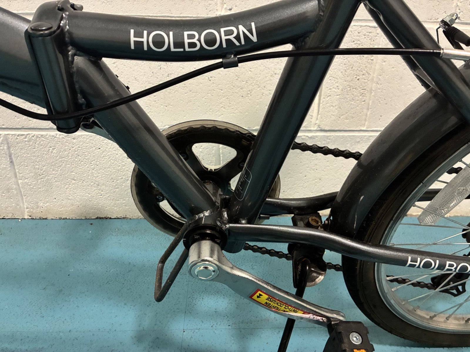 Challenge Holborn 20" Wheel Folding Bike Silver