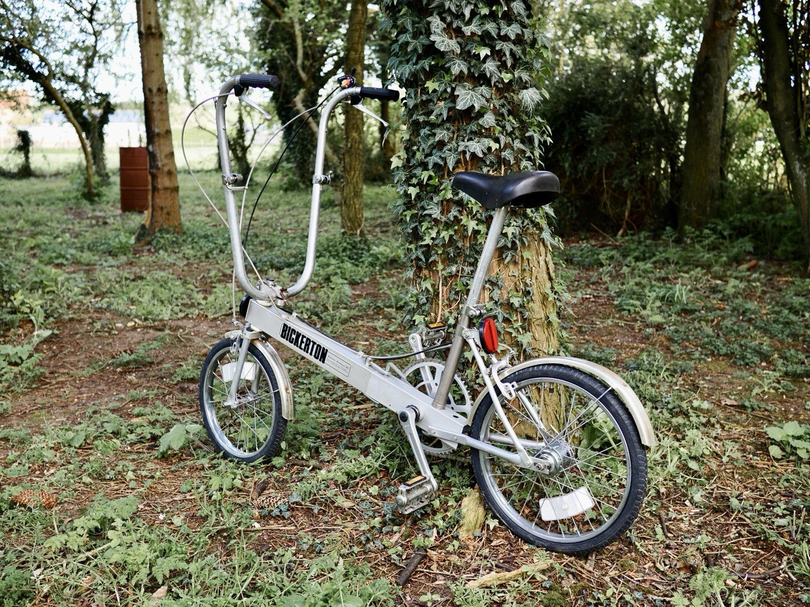Vintage Bickerton Portable Folding Bike – Aluminium – Original Bag – Working