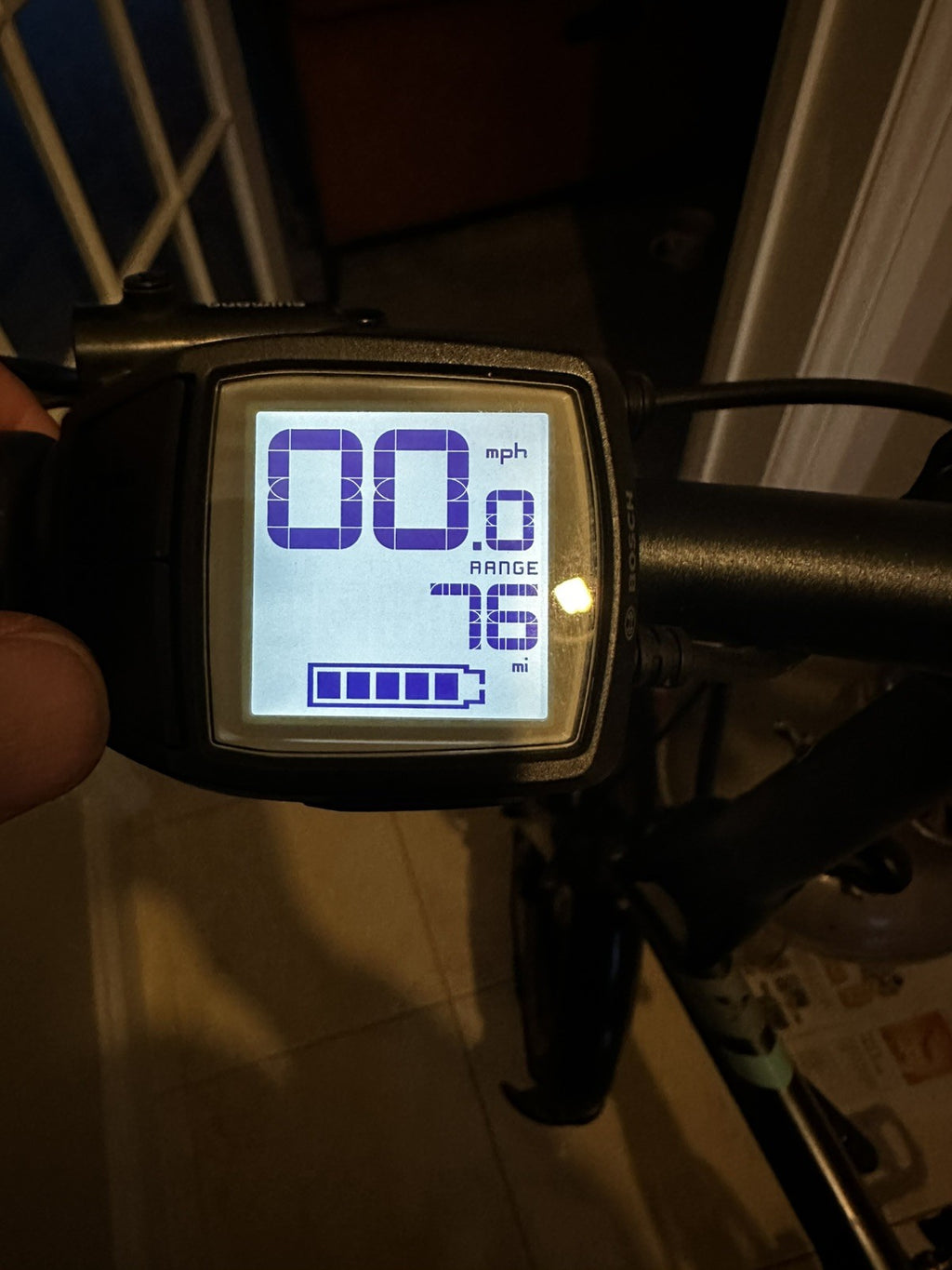 Tern Vektron P7i Folding Bike Bosch Active Line Mid drive 770 Miles