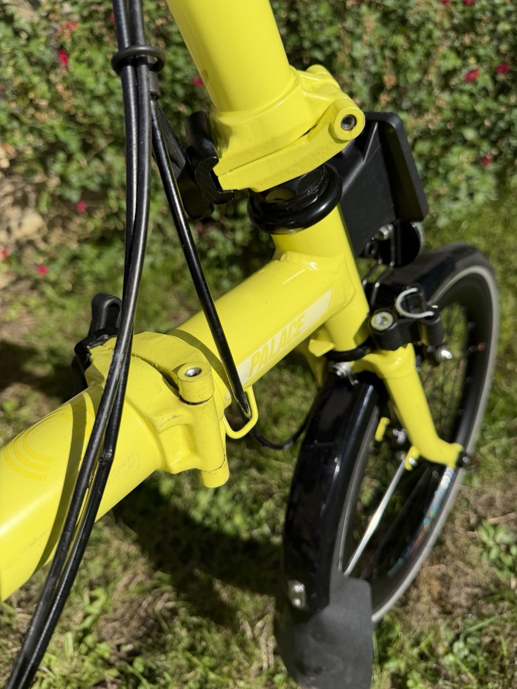 Brompton Palace Special Edition with upgrades. 2 speed, mudguards