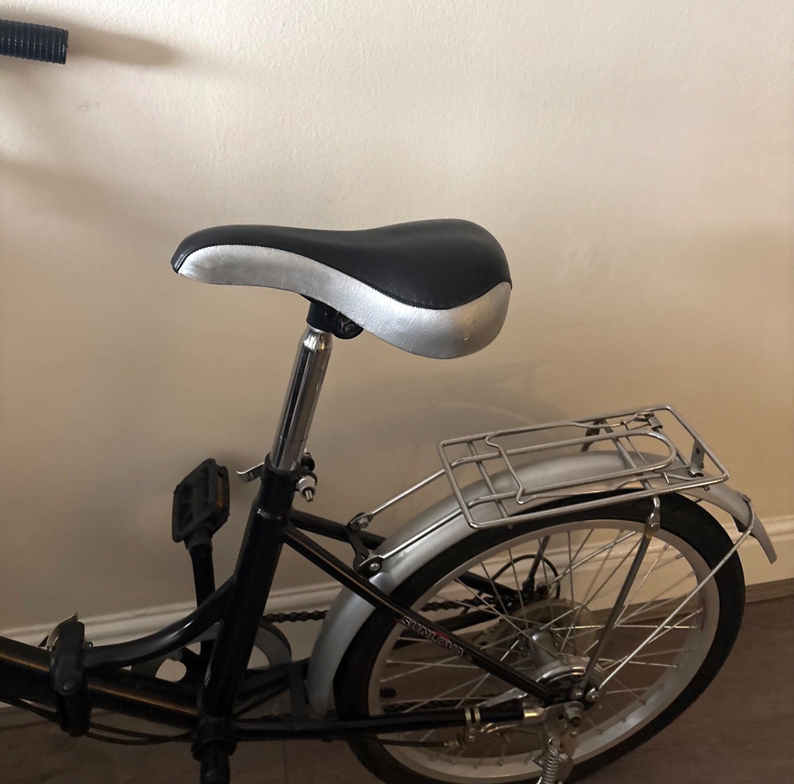 SUNLOVA Folding Bike 20” - Black and Grey