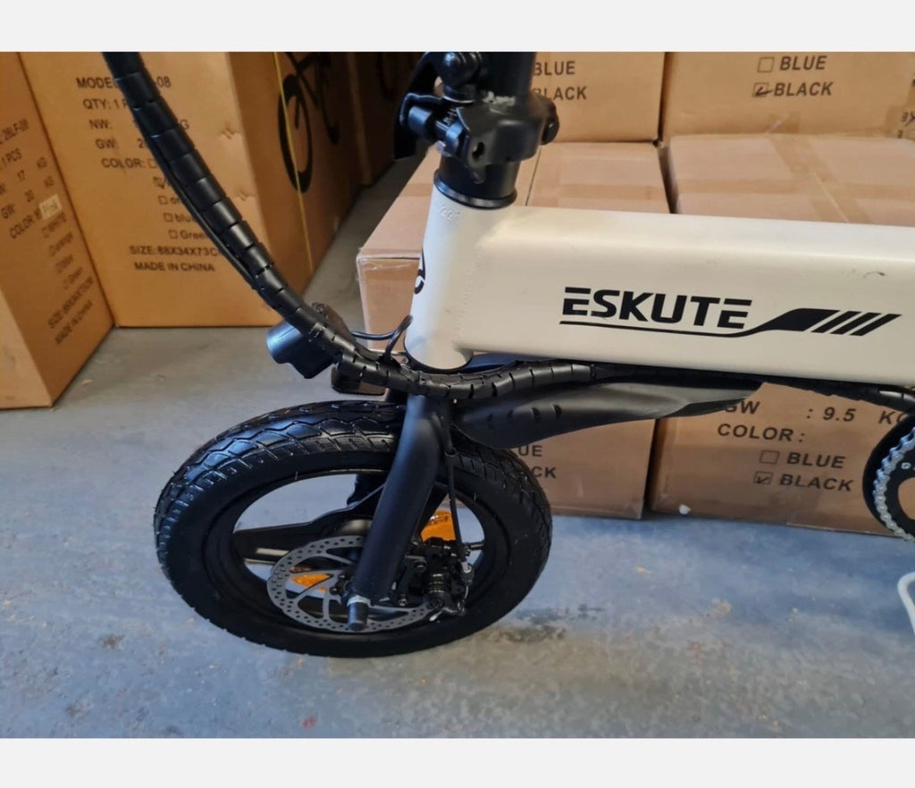 14" Portable Commuter Bike 50km range 36V 7.8A Folding City Bike Full Disc-F200R