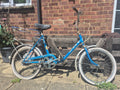 Vintage Puch Pic-Nic Folding Bicycle 20" Blue Shopper Bike – Retro Project
