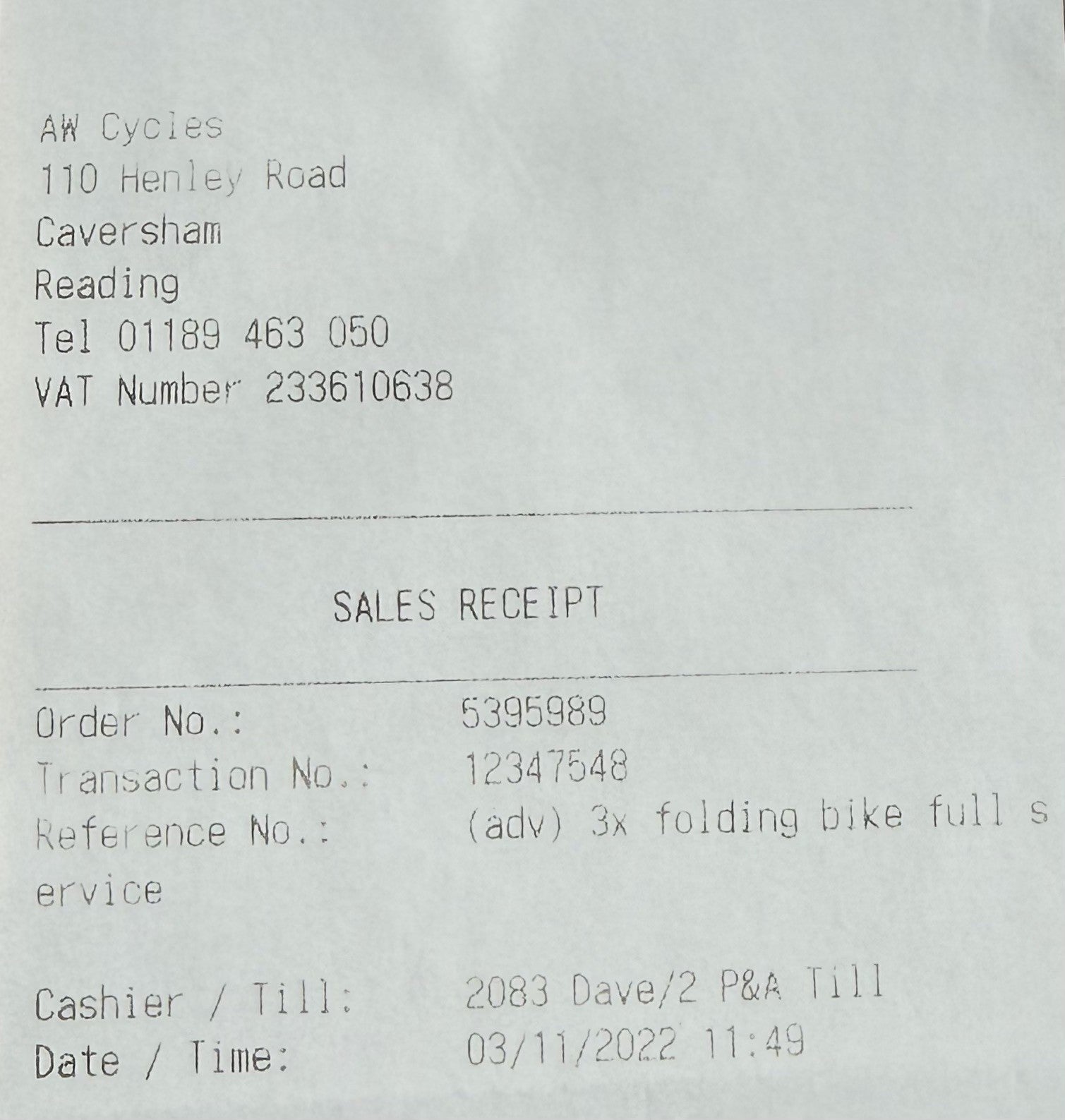 Brompton Folding Bike 6-Speed, Black
