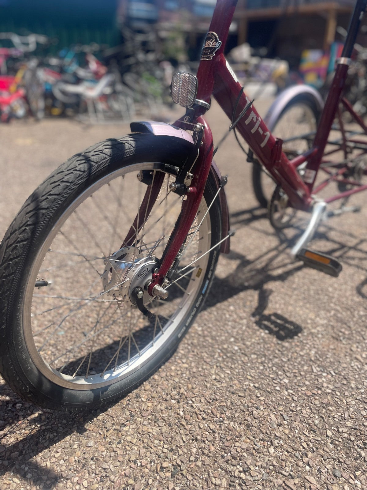 Pashley Tri-1 Adult Tricycle - folding 15'' frame