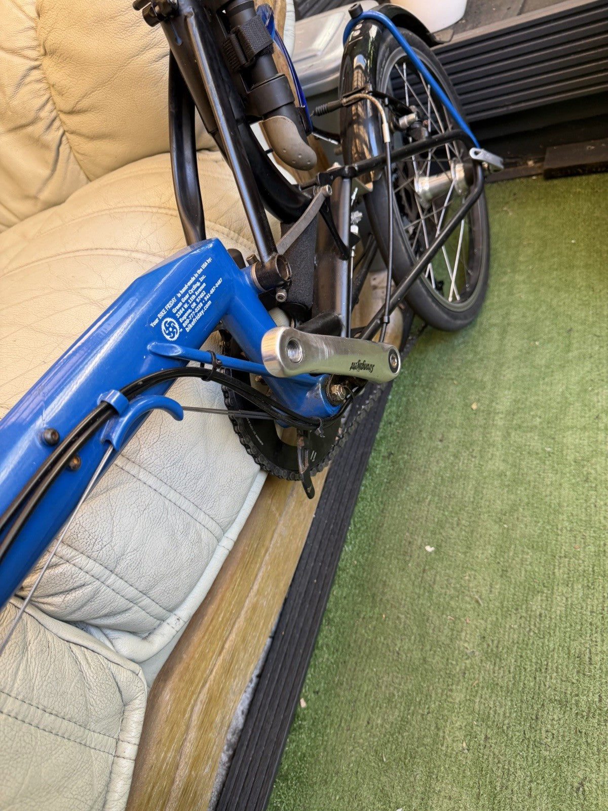 Mike Friday Folding Bike, 16 Inch Wheels