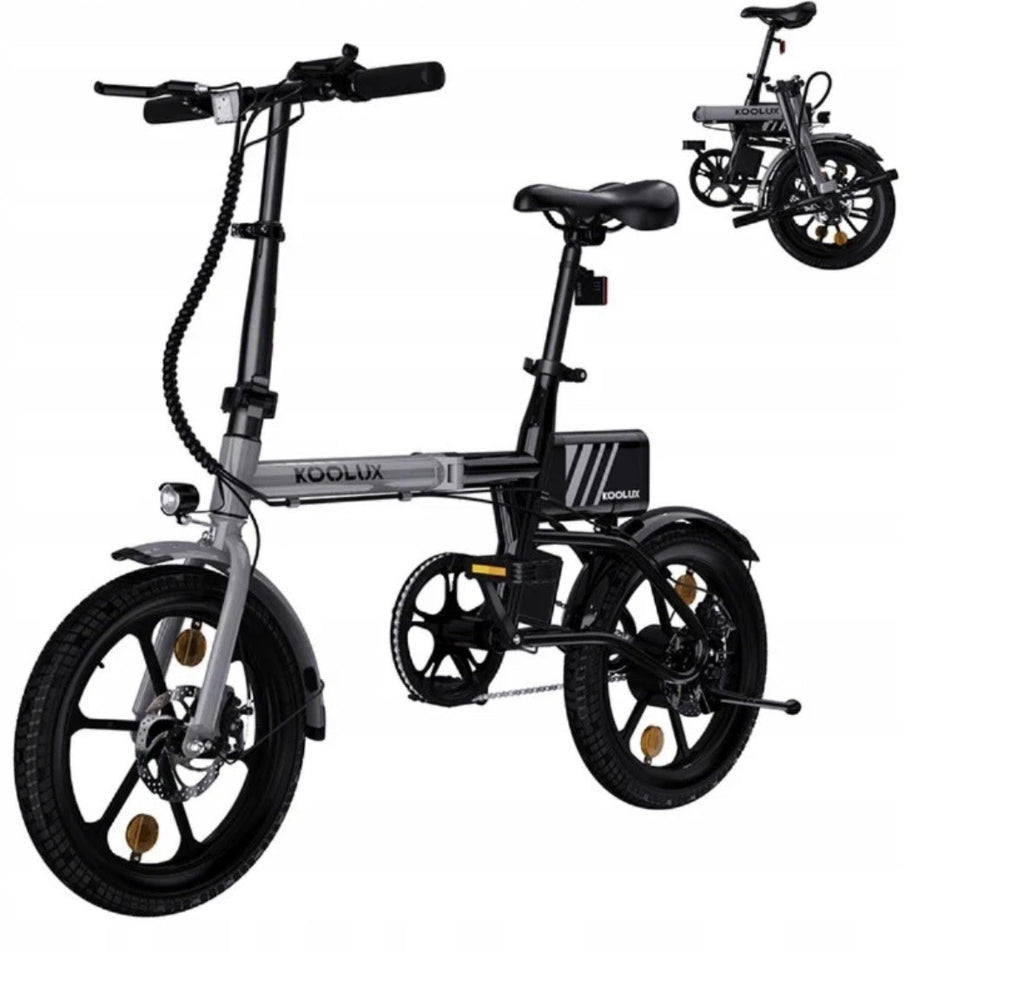 16" Folding Ele Bike  Lightweight 250W Adults City  Bike 25-60km Rang