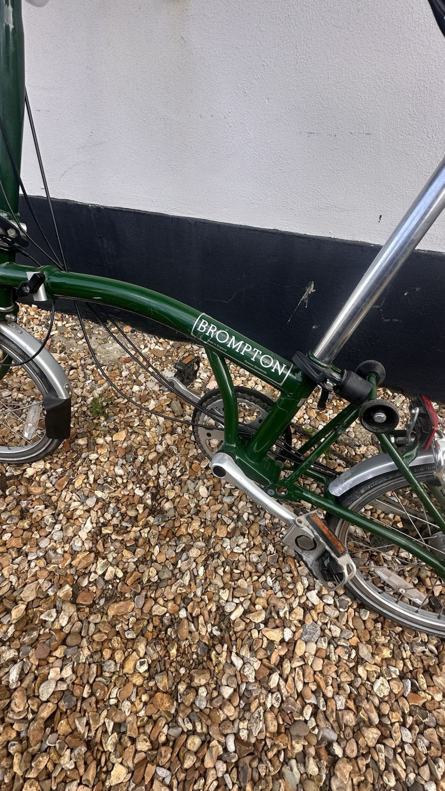 Pair Of Bromptons Folding Bikes