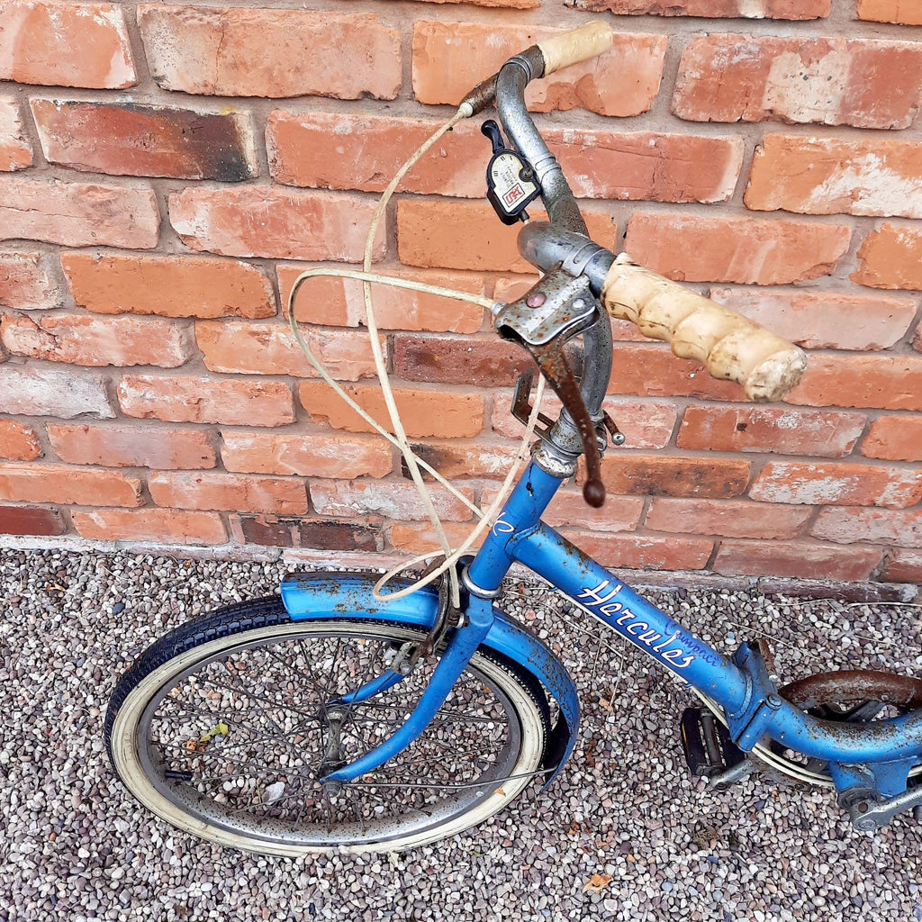 Hercules Compact Folding Bike Retro.  For repair.