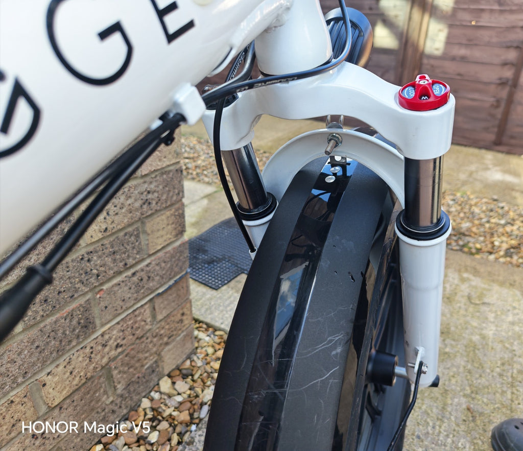 Hygge Vester Foldable Bike Heron White