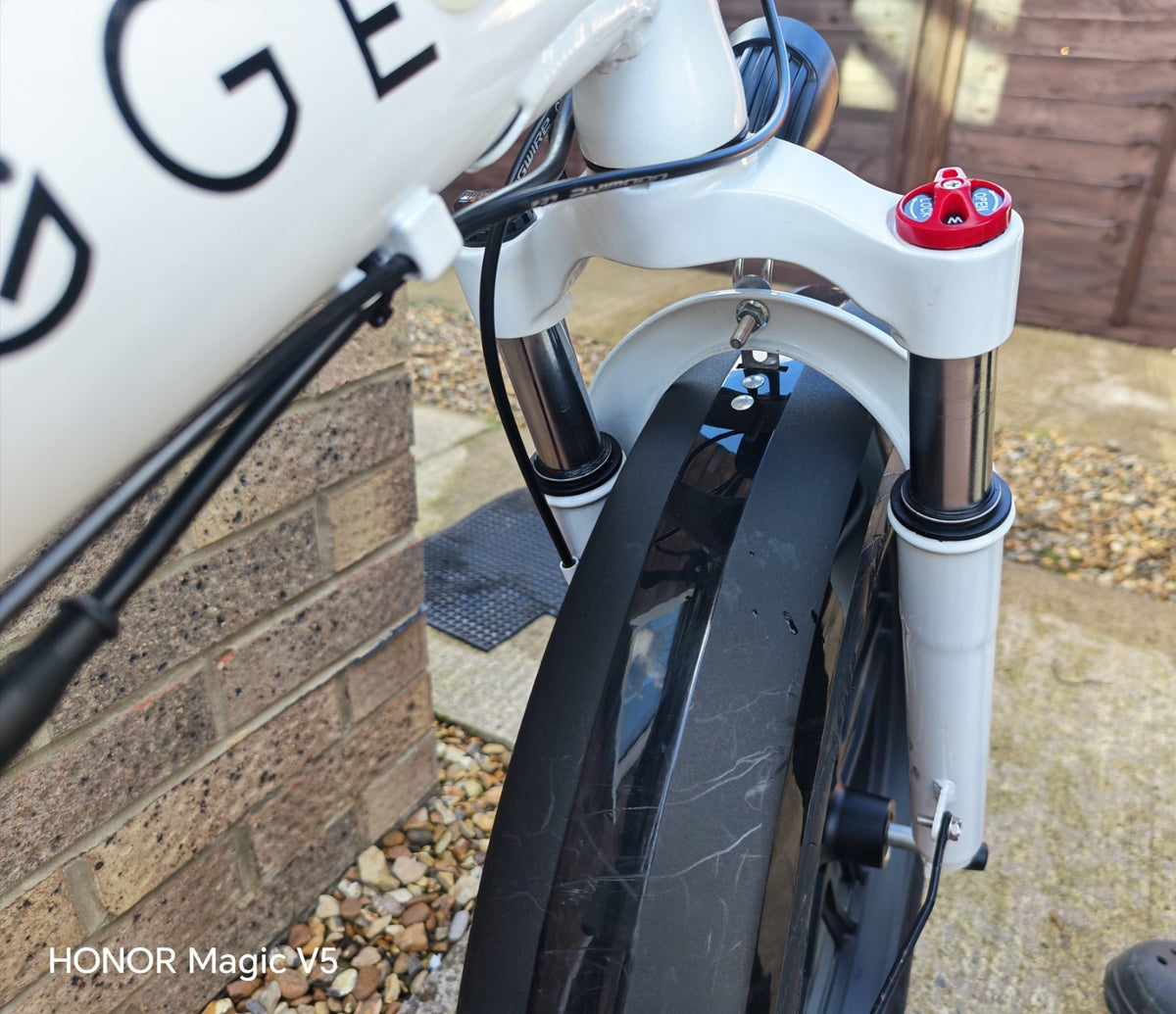 Hygge Vester Foldable Bike Heron White