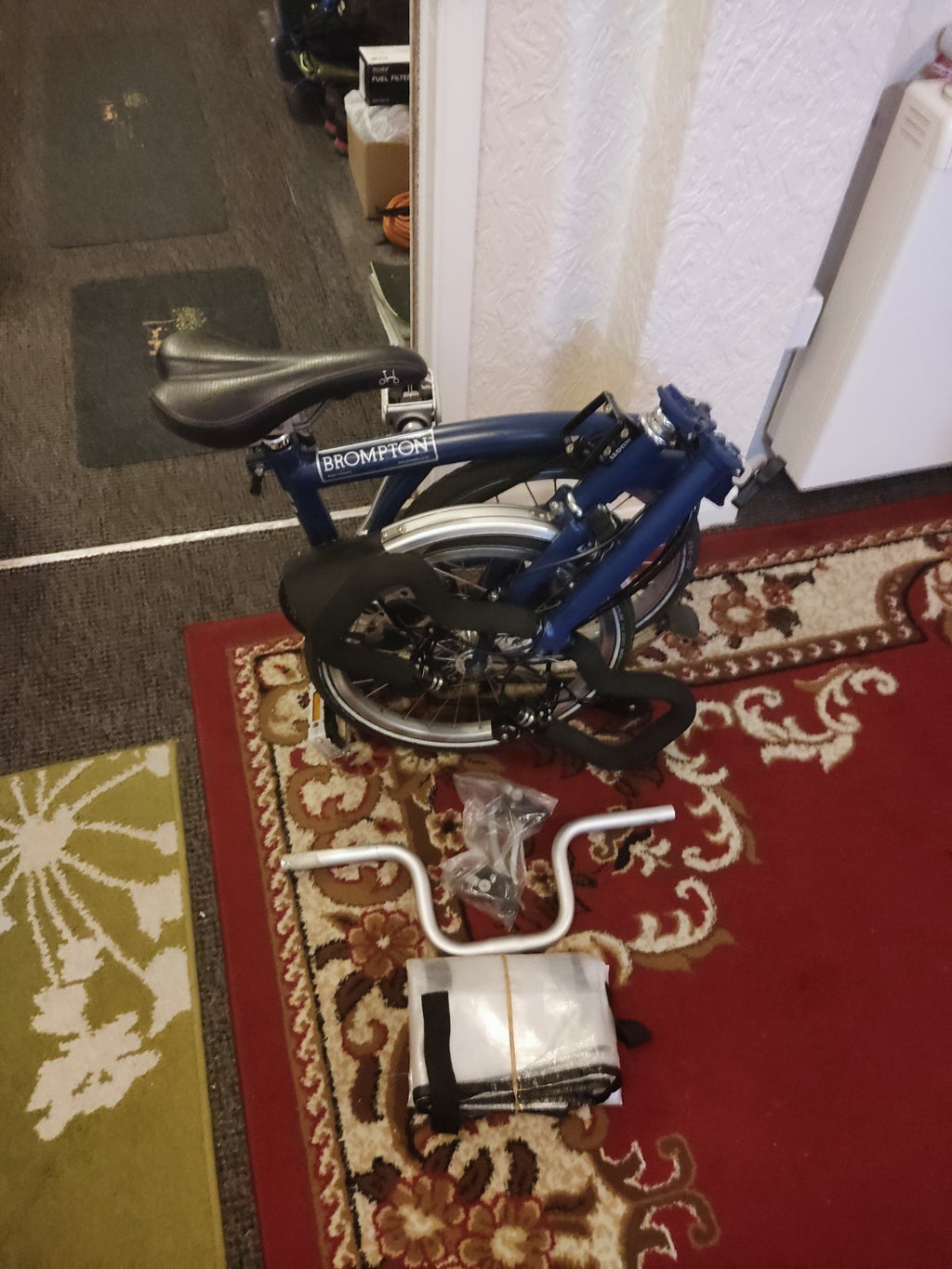 Folding Bike Brompton M6L Tempest Blue Folding Bike