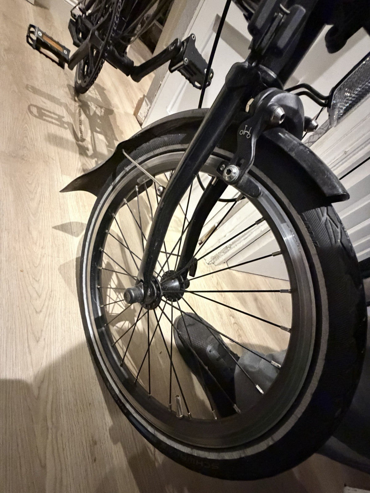 Brompton S6L Folding Bike – Black – 6 Speed December 2018 Compact Urban Bicycle