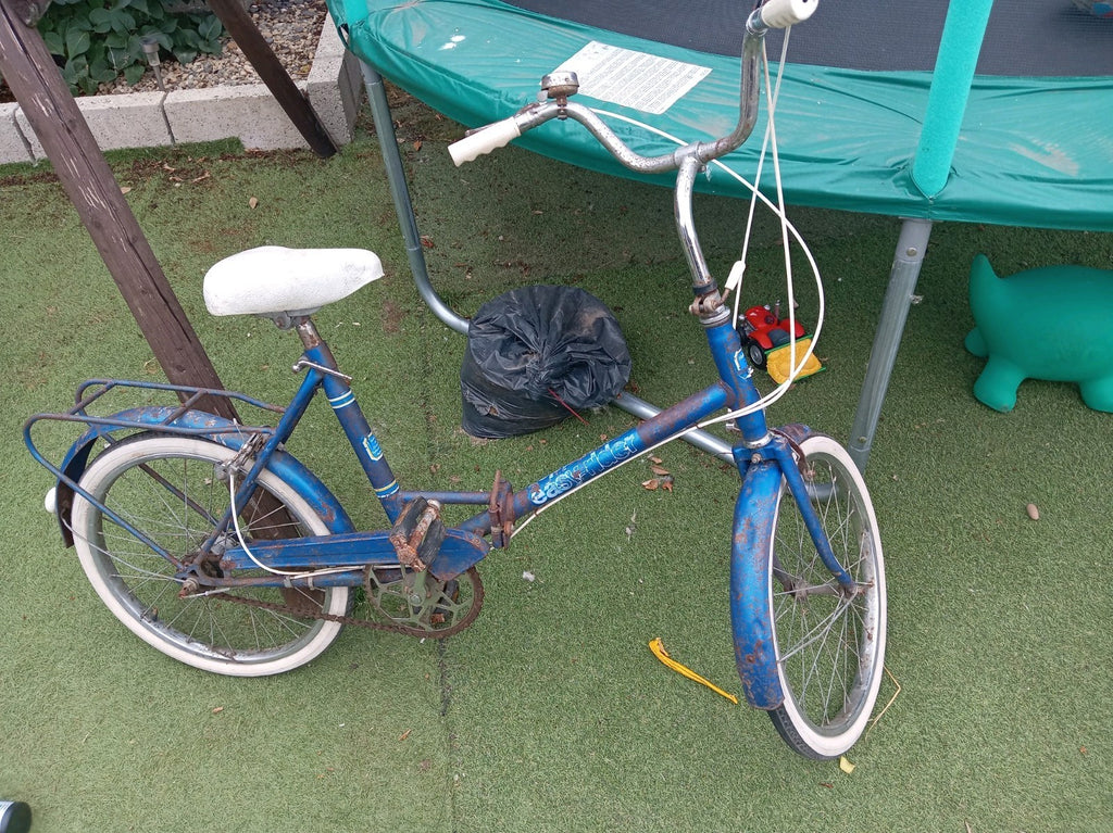 Vintage Folding Bicycle 1970s Halfords Easy rider