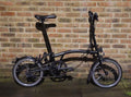 Brompton C Line Black Edition 2024 Folding Bike 2 Speed – Good Condition