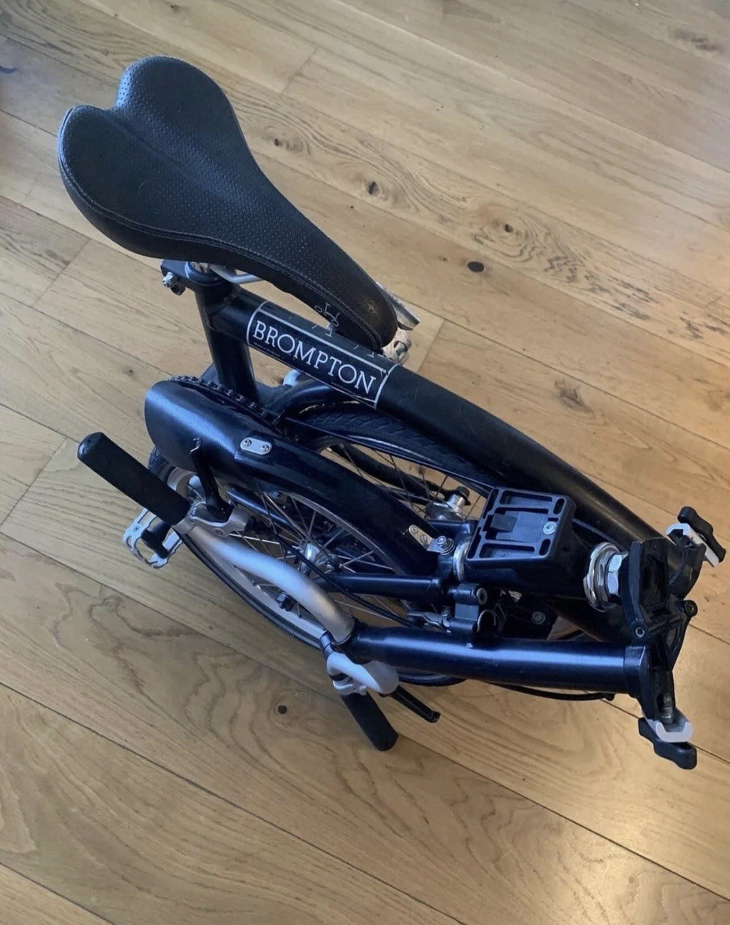 Brompton Folding Bike - Black - Good condition M3L