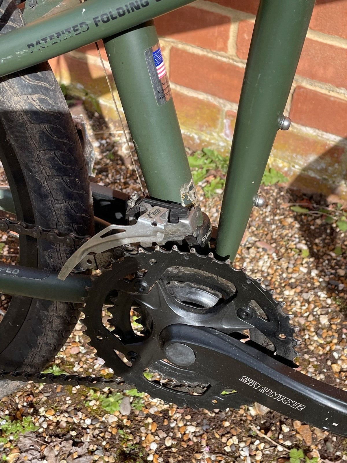 Montague Paratrooper folding mountain bike, medium
