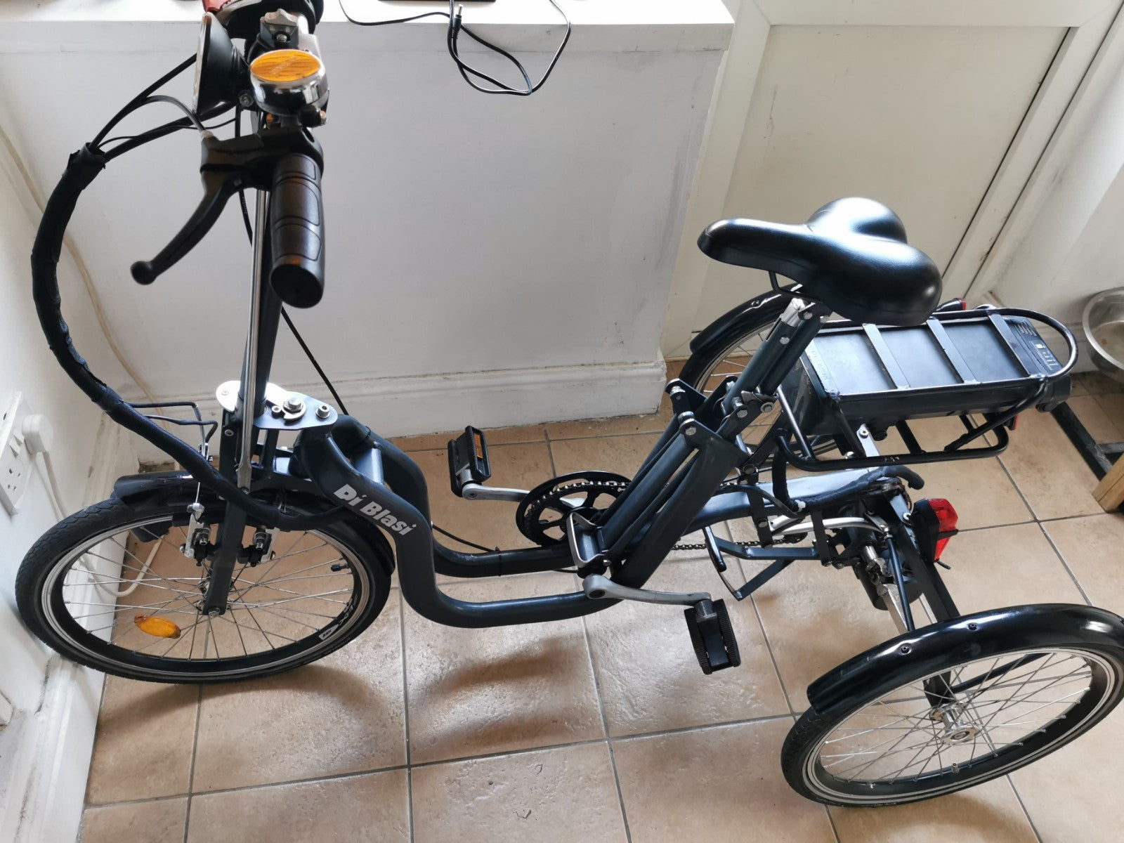 Electric Tricycle Folding Electric Trike Di Blasi